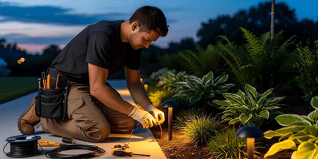 Landscape Lighting Electrician Solutions for Modern Homes